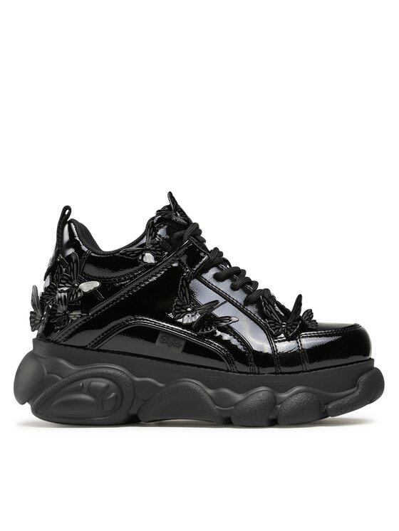 Buffalo Buffalo Sneakersy Cld Corin Butterflies 1630966 Czarny