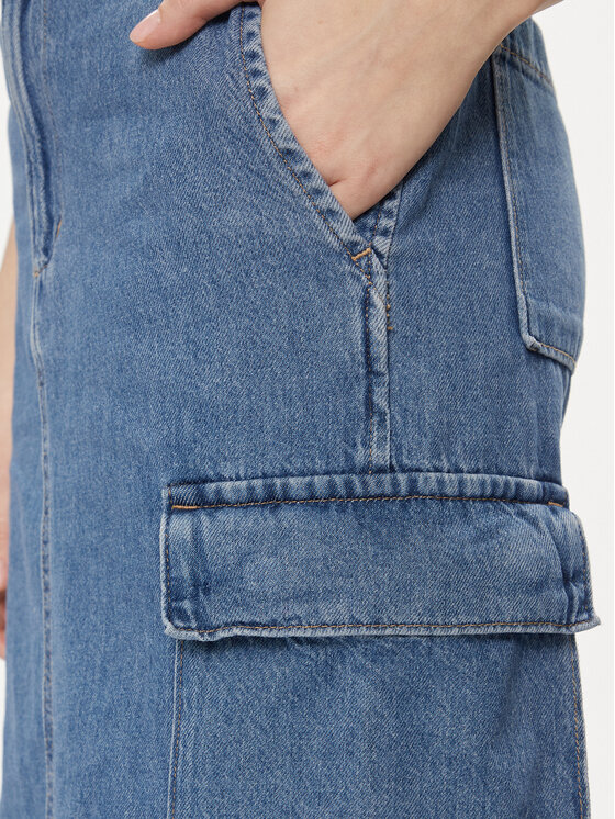 Levi's® Levi's® Farmer szoknya A7539-0004 Kék Regular Fit