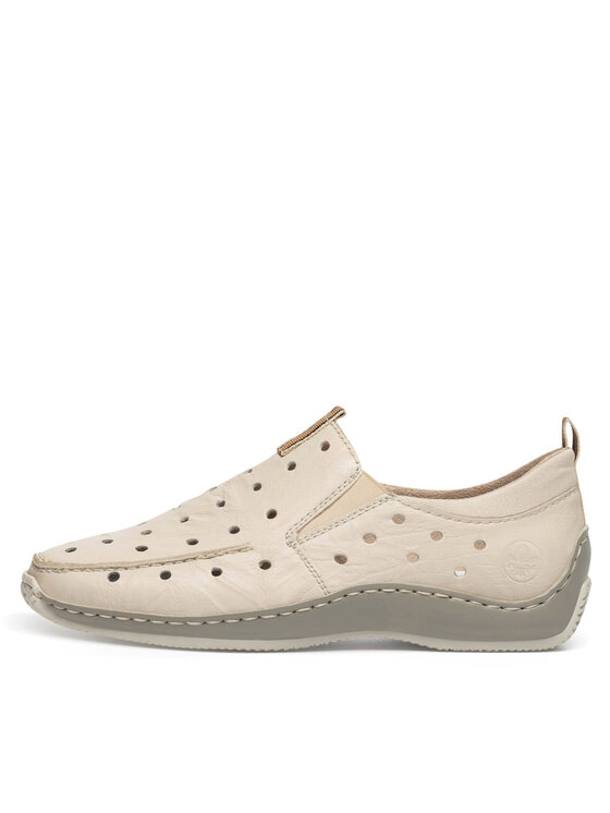 Rieker Rieker Halbschuhe L1732-60 Beige