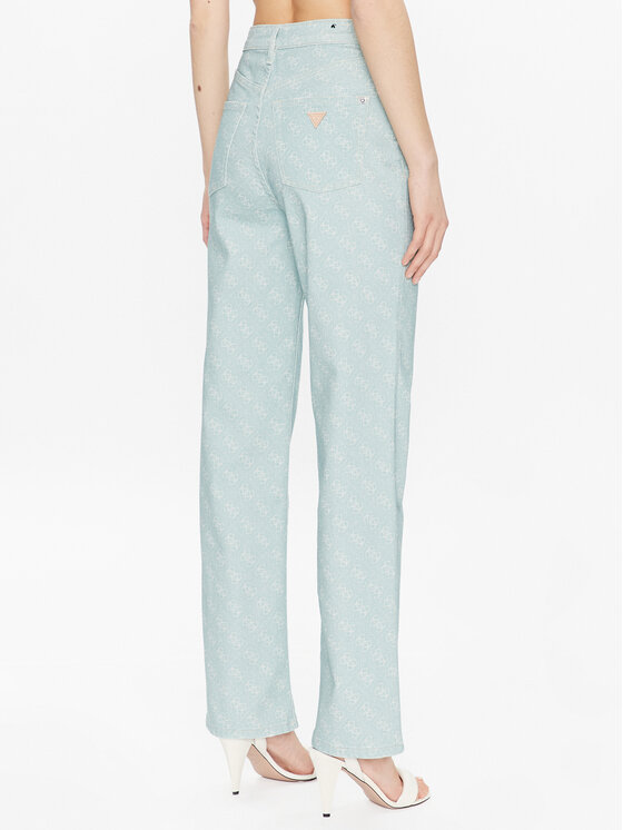 Guess Guess Teksad Melrose W3RA32 WF5V3 Roheline Regular Fit