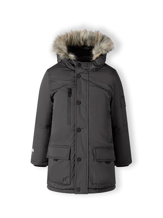 Kurtka zimowa MINOTI, Rozmiar 104/110, Szary, 19coat71