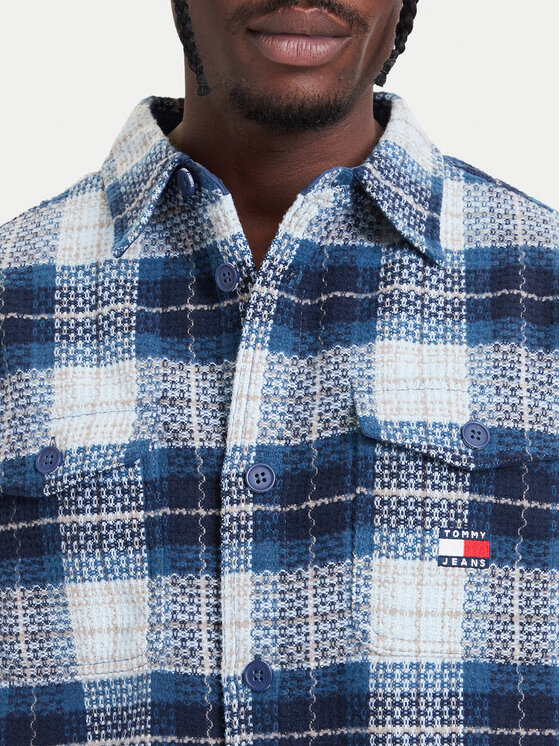 Tommy Jeans Tommy Jeans Kurtka przejściowa DM0DM23616 Granatowy Regular Fit