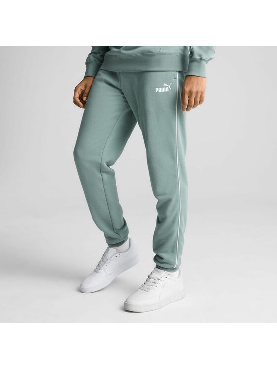 Puma Puma Spodnie dresowe 684621 Zielony Regular Fit