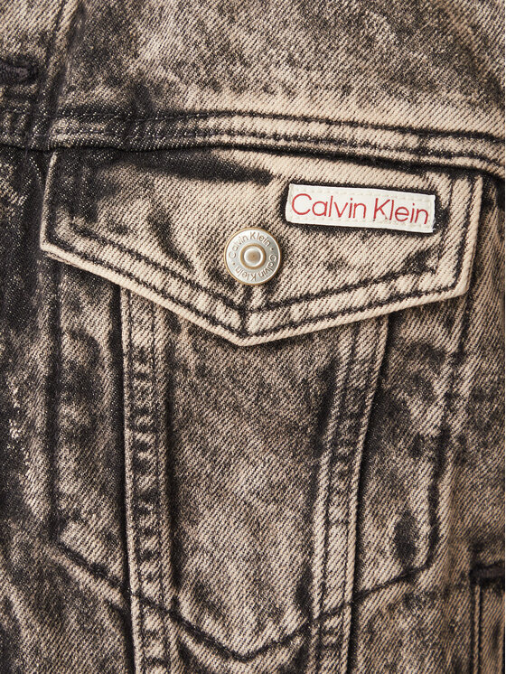 Calvin Klein Jeans Calvin Klein Jeans Kurtka jeansowa 90's Trucker LV047H797G Brązowy Regular Fit