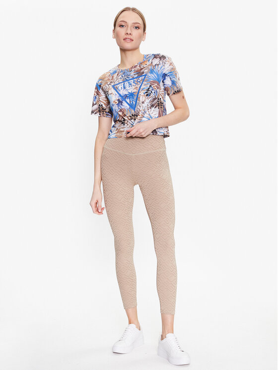 T-shirt E3GI01 JA914 Multicolore Boxy Fit