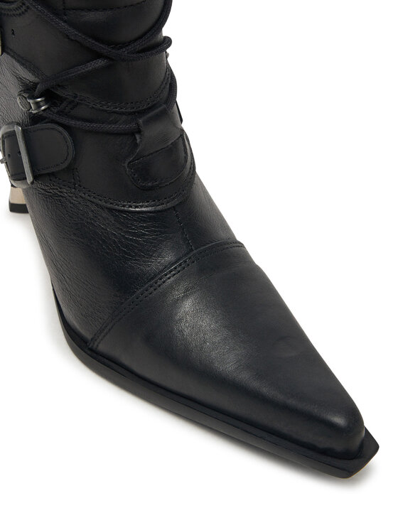 NEW ROCK NEW ROCK Čizme M-9373-S2 Crna