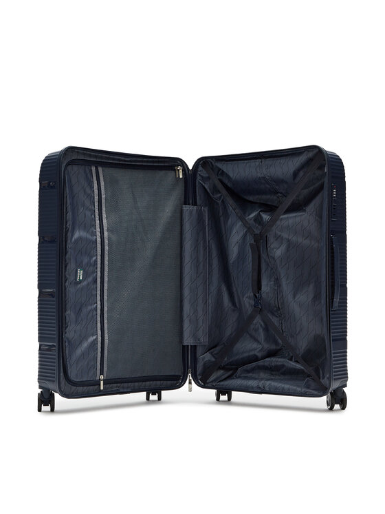 Puccini Puccini Velik kovček PP023A Mornarsko modra