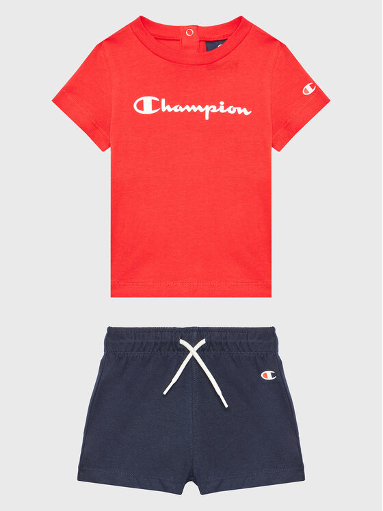 Completo T-shirt e pantaloncini 306302 Blu scuro