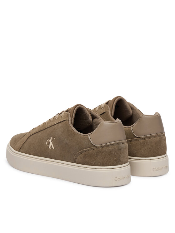 Calvin Klein Calvin Klein Sneakersy Classic Cupsole Laceup Su YM0YM01434 Beżowy