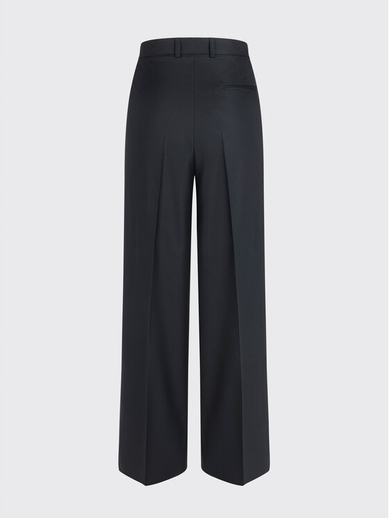 MARI PRETI MARI PRETI Spodnie garniturowe Cavalier Czarny Wide Leg