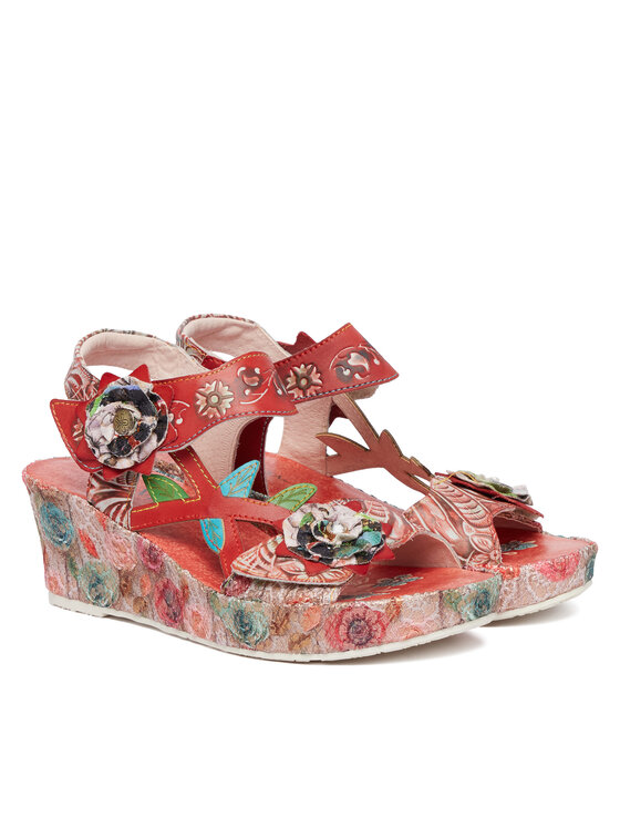 Laura Vita Laura Vita Босоніжки Facdiao 42 Червоний