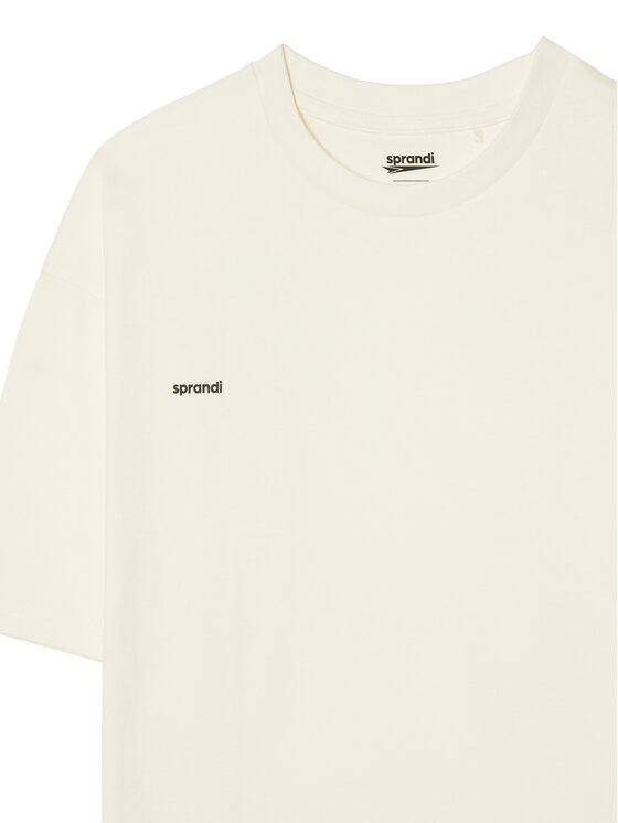 Sprandi Sprandi T-Shirt W126-SIBTS-1043-01X Bílá Regular Fit