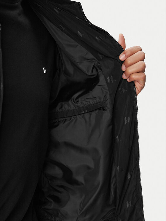 KARL LAGERFELD KARL LAGERFELD Bomber 505005 563538 Nero Regular Fit