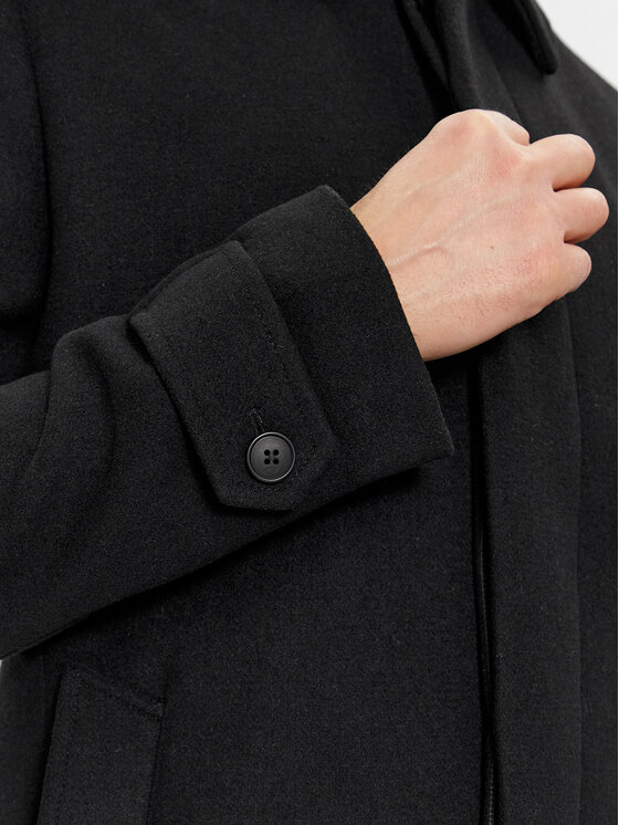s.Oliver s.Oliver Palton 2132520 Negru Regular Fit
