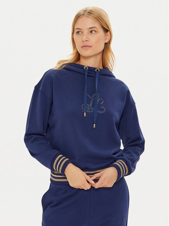 Luisa Spagnoli Luisa Spagnoli Bluză Lievi 541457 Bleumarin Regular Fit