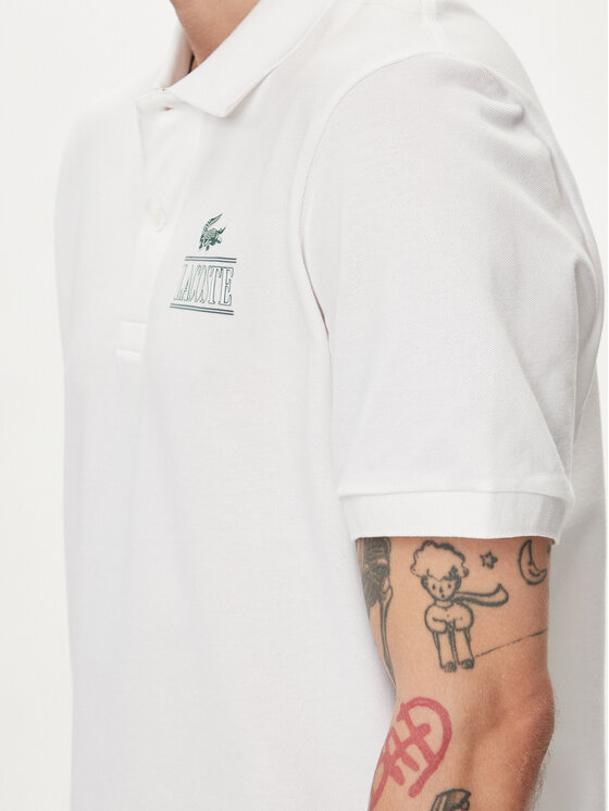 Lacoste Lacoste Polokošile PH1136 Bílá Regular Fit