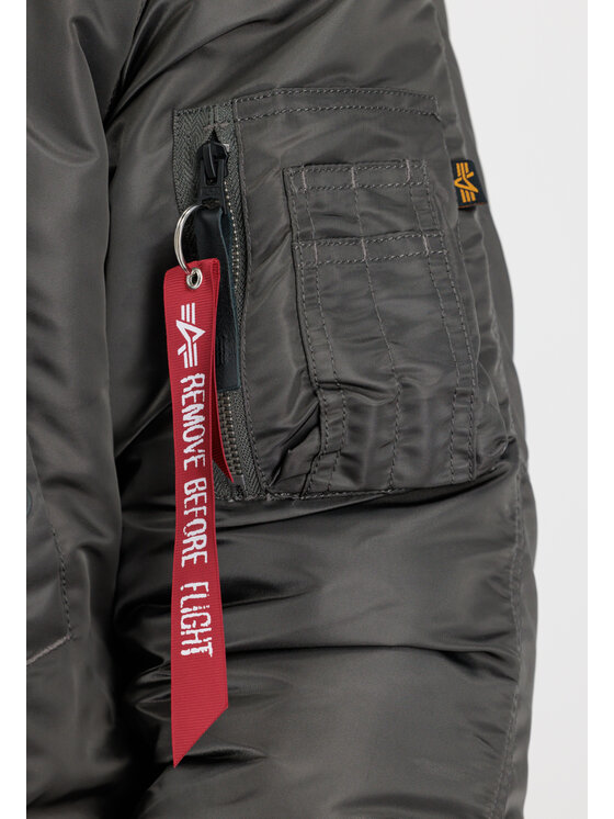 Alpha Industries Alpha Industries Zimné bundy AI.103141-136-M Sivá Regular Fit