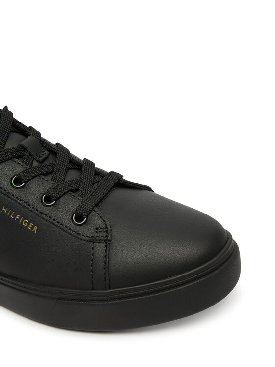 Tommy Hilfiger Tommy Hilfiger Snīkeri Casual Cupsole Sneaker FW0FW09020 Melns