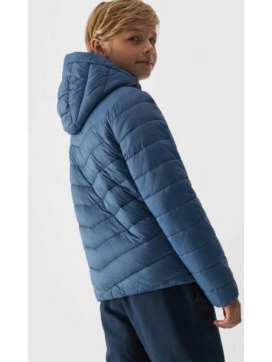4F 4F Giubbotto piumino 4FJWAW24TDJAM460-32S Blu scuro Regular Fit