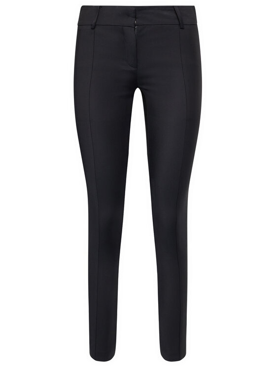 Patrizia Pepe Patrizia Pepe Bavlnené nohavice CPA368/AQ39-K103 Čierna Slim Fit