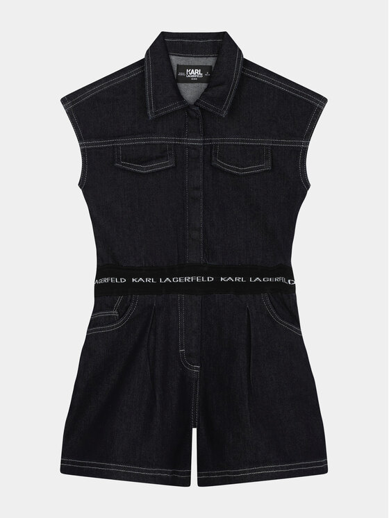 Karl Lagerfeld Kids Karl Lagerfeld Kids Kombinezon Z30101 D Tamnoplava Regular Fit
