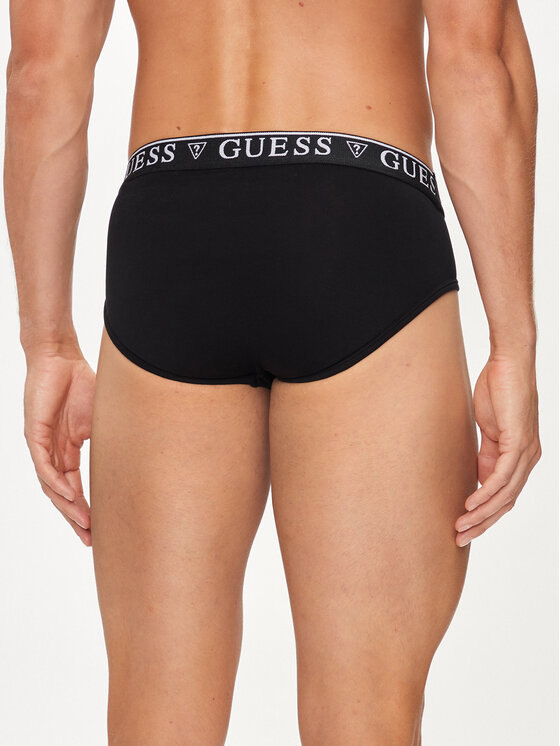 Guess Guess Set od 5 pari slip gaćica U4YG20 K6YW1 Crna