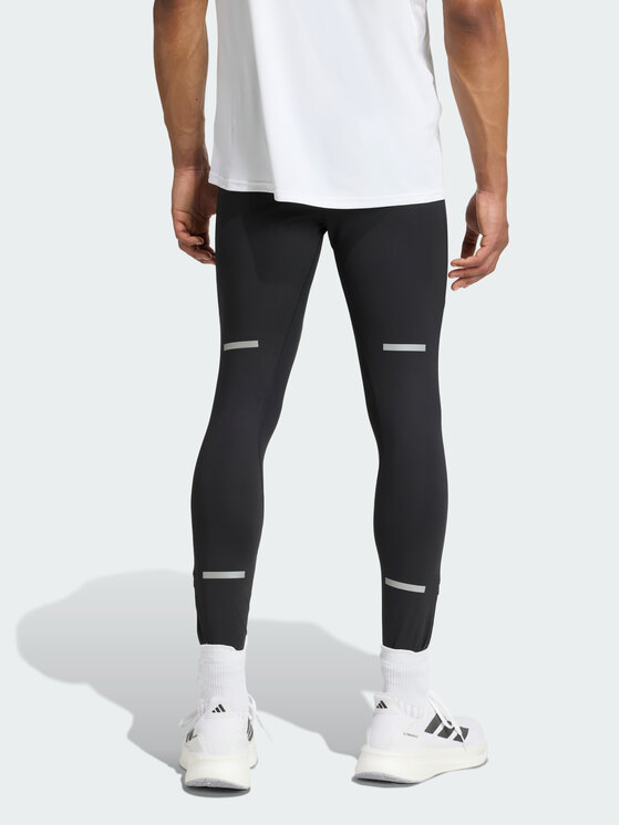 adidas adidas Legginsy Adi365 Running CLIMAWARM Czarny Fitted Fit