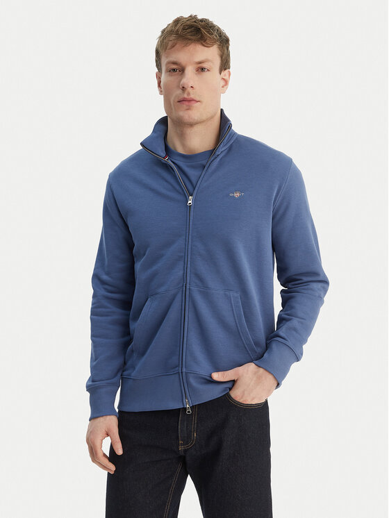 Gant Gant Pulóver Shield 2008006 Kék Regular Fit