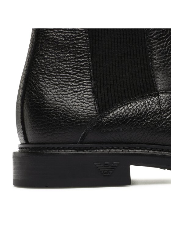 Emporio Armani Emporio Armani Klassische Stiefeletten X4M389 XF583 00002 Schwarz