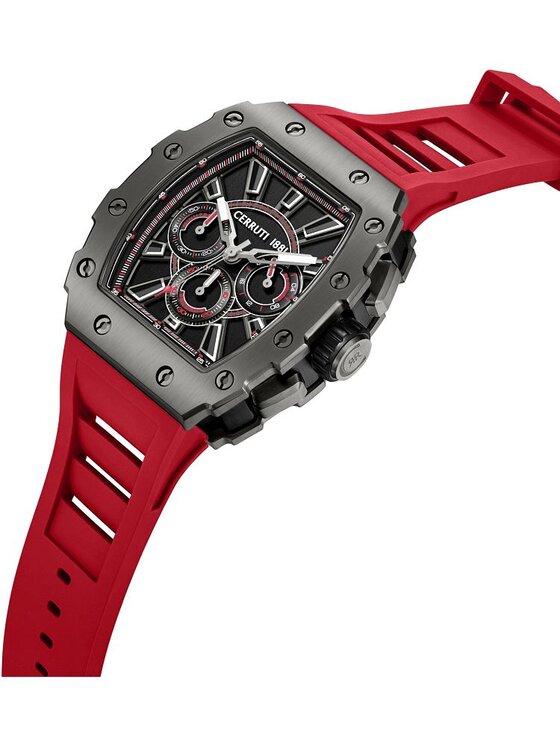 Cerruti 1881 Cerruti 1881 Zegarek Cerruti-CIWGO0085407 Czerwony