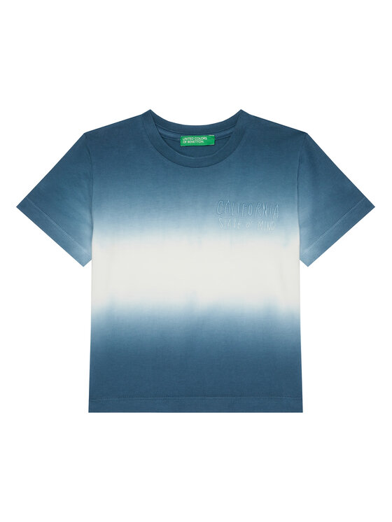 United Colors Of Benetton T-Shirt 3NPDG10J5 Szary Regular Fit