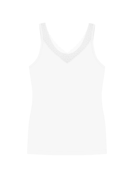 Triumph Triumph Tank top Feel of Modal Tank Top Biały Slim Fit