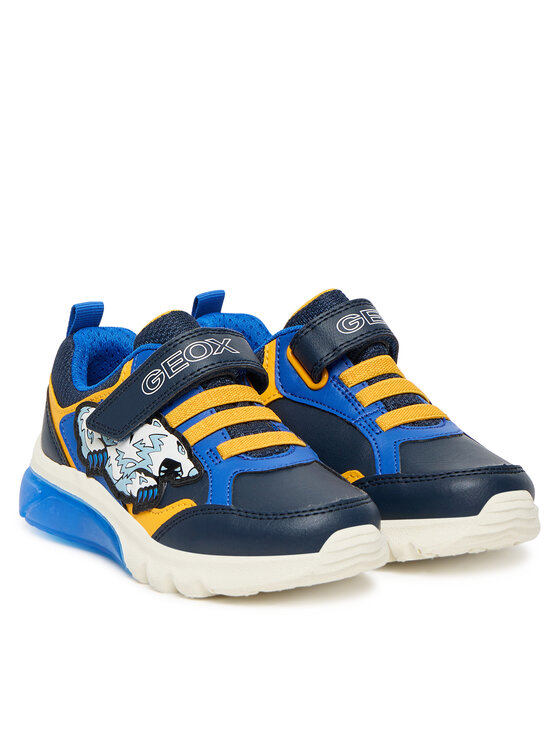 Geox Geox Laisvalaikio batai J Ciberdron J56LBB 054CE C0657 S Tamsiai mėlyna