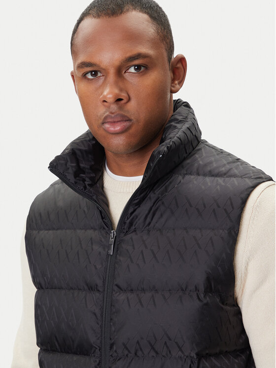 Armani Exchange Armani Exchange Mellény XM001581 AF16628 UC001 Fekete Regular Fit