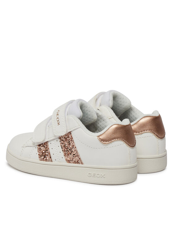 Geox Geox Sneakersy J Eclyper Girl J45LRA 000BC C1ZH8 M Bílá