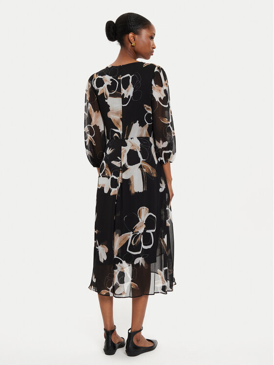 DKNY DKNY Haljina za svaki dan DD4E6573 Crna Regular Fit