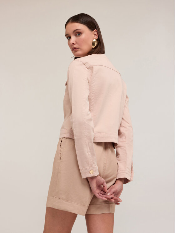 Motivi Motivi Giacca outdoor R707Q001017N006 Rosa Regular Fit