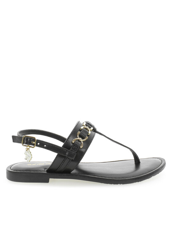 U.S. Polo Assn. Sandales Linda LINDA002 LTH Melns