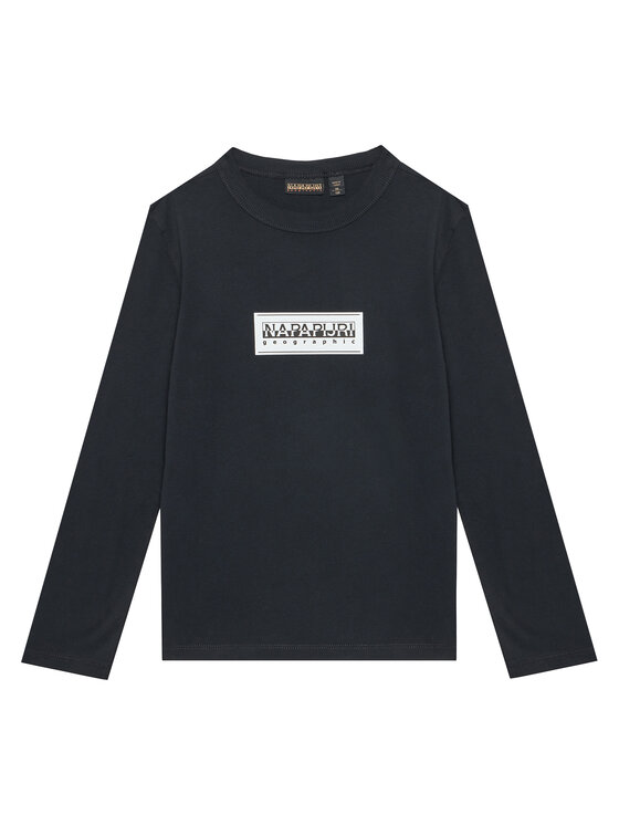 Napapijri Napapijri Μπλουζάκι S-Chamois NP0A4HYK M Μαύρο Regular Fit