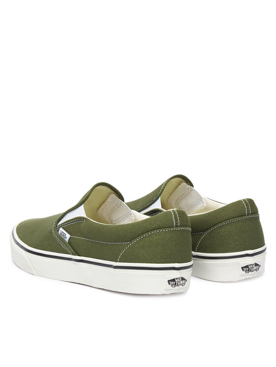 Vans Vans Tenisówki Classic Slip-On VN000Z7AGRK1 Zielony