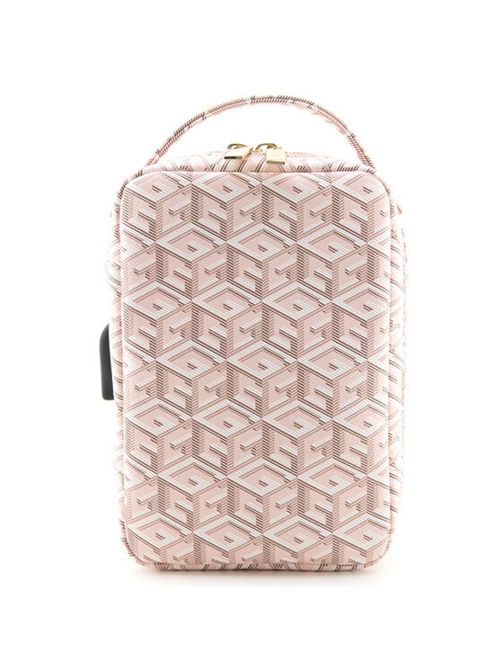 Guess Guess Etui na telefon GCube Stripe Różowy