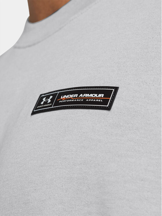 Under Armour Under Armour T-Shirt Ua Hw Armour Label Ss 1382831-011 Γκρι Loose Fit