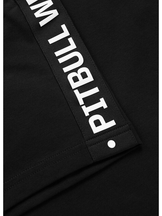 PITBULL PITBULL T-Shirt TAPE Czarny Regular Fit