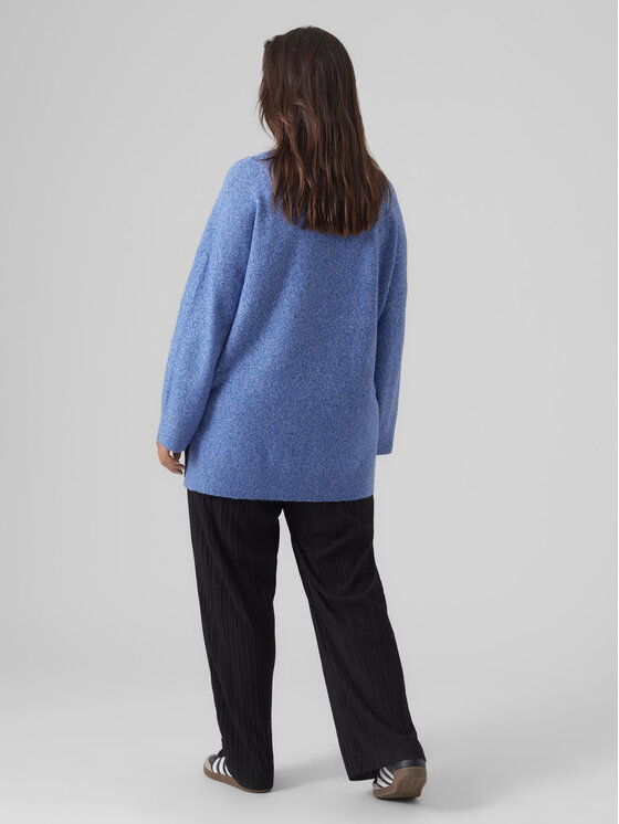 Vero Moda Curve Vero Moda Curve Svetr 10297266 Modrá Regular Fit