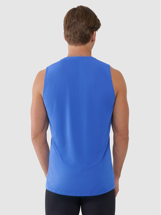 4F 4F Tank top NOS Niebieski Regular Fit