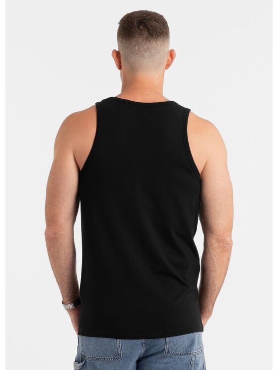 PITBULL PITBULL Tank top Tank Top Slim Fit Drive L Czarny Regular Fit