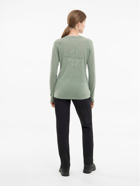 Viking Viking Bluzka Andali Lady Zielony Regular Fit