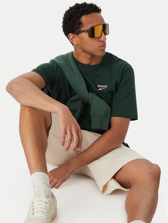 Reebok Reebok T-Shirt Aurek RK25743CCM Dunkelgrün Regular Fit