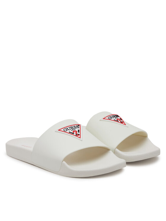 Guess Guess Şlapi FMJTOT ELL19 Alb