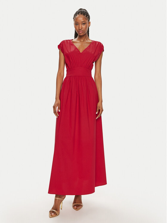 Vestito rosso benetton store